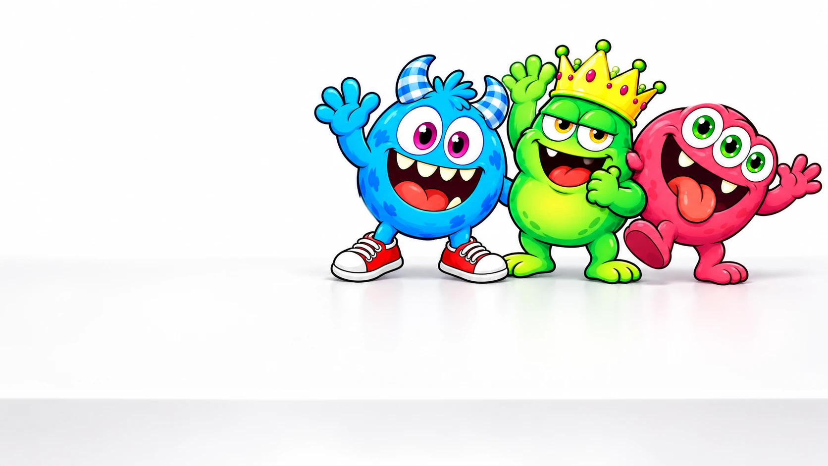 Pops, King and Loopy welcome you to Kiddo